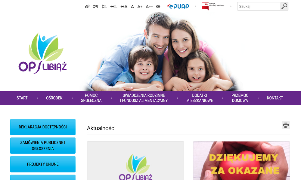 Ośrodek Pomocy Społecznej w Libiążu